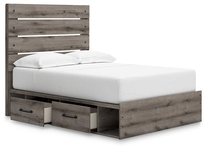 Graystorm Bed with Storage - Abundant Home Collections