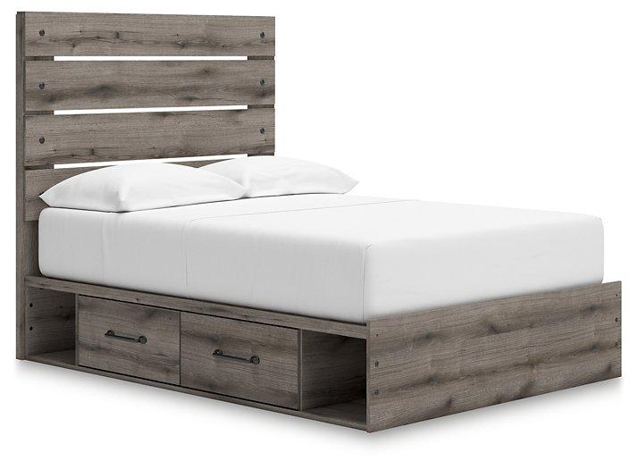 Graystorm Bed with Storage - Abundant Home Collections