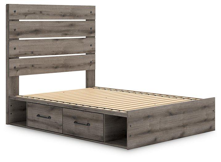 Graystorm Bed with Storage - Abundant Home Collections