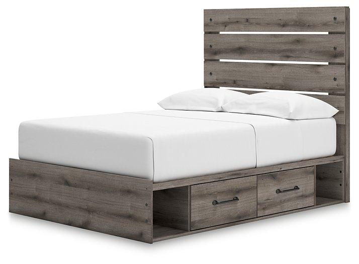 Graystorm Bed with Storage - Abundant Home Collections