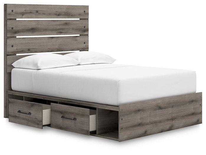 Graystorm Bed with Storage - Abundant Home Collections