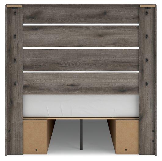 Graystorm Bed with Storage - Abundant Home Collections