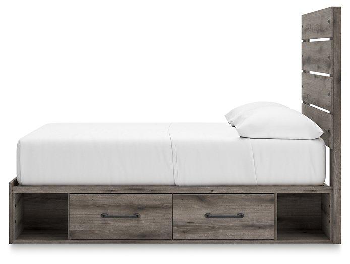 Graystorm Bed with Storage - Abundant Home Collections