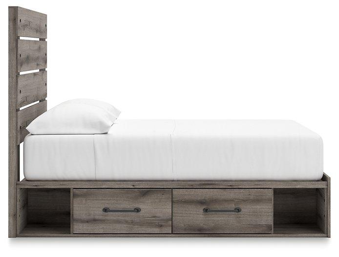 Graystorm Bed with Storage - Abundant Home Collections