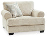 Monaghan Oversized Chair and Ottoman - Abundant Home Collections
