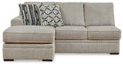 Calnita Sectional with Chaise - Abundant Home Collections