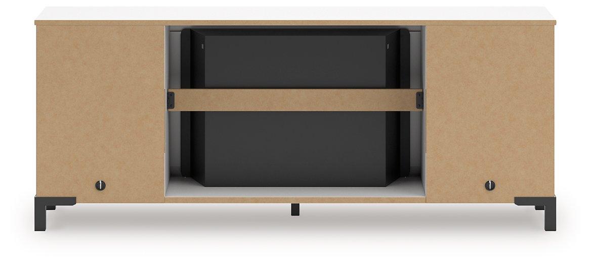 Brollevi 60" TV Stand with Electric Fireplace - Abundant Home Collections
