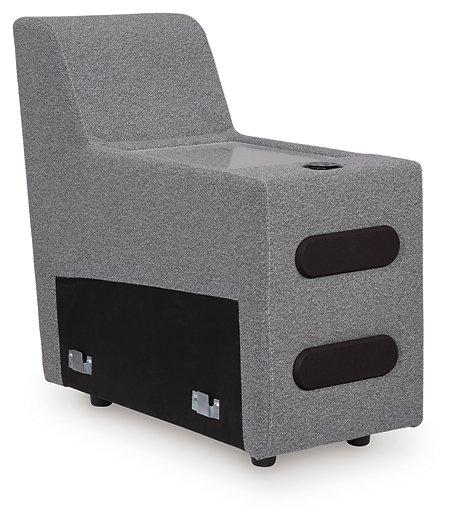 Modmax II Power Reclining Sectional with Audio Consoles - Abundant Home Collections