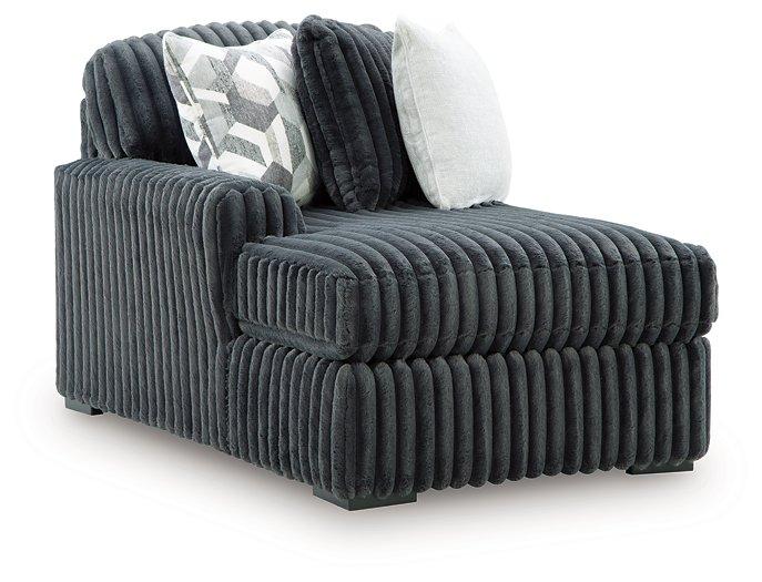 Midnight-Madness Sectional Sofa with Chaise - Abundant Home Collections