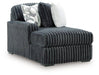 Midnight-Madness Sectional Sofa with Chaise - Abundant Home Collections
