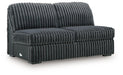 Midnight-Madness Sectional with Chaise - Abundant Home Collections