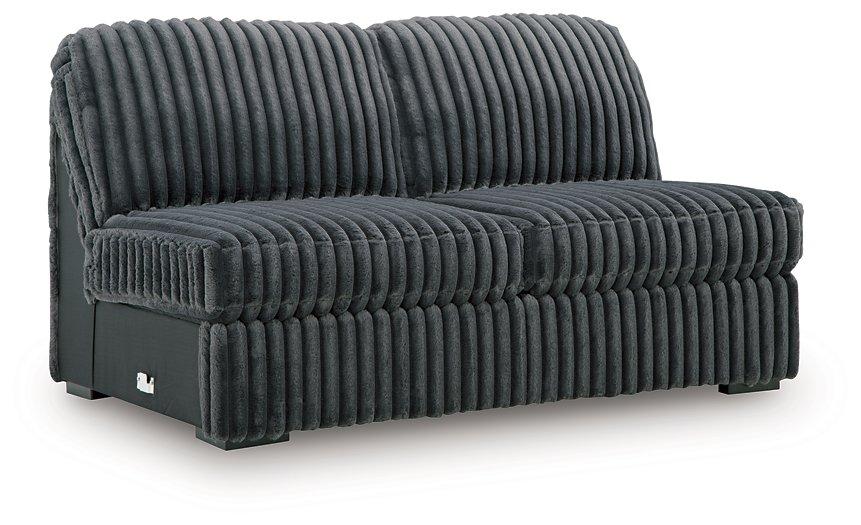 Midnight-Madness Sectional with Chaise - Abundant Home Collections
