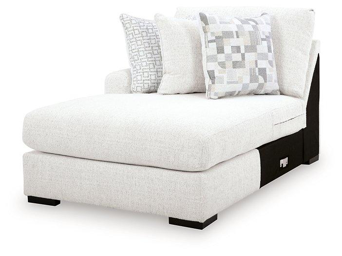 Misty-Lakes Double Chaise Sectional - Abundant Home Collections