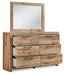 Hyanna Dresser and Mirror - Abundant Home Collections