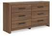 Broachmyn Dresser and Mirror - Abundant Home Collections