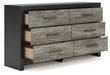 Broachmyn Dresser and Mirror - Abundant Home Collections