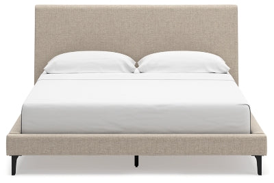 Cielden Upholstered Bed with Roll Slats - Abundant Home Collections