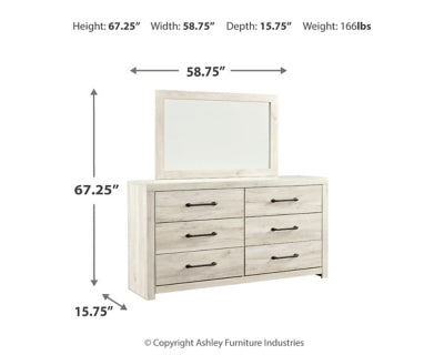 Cambeck Dresser and Mirror - Abundant Home Collections
