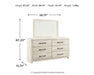 Cambeck Dresser and Mirror - Abundant Home Collections