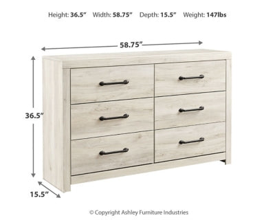 Cambeck Dresser and Mirror - Abundant Home Collections