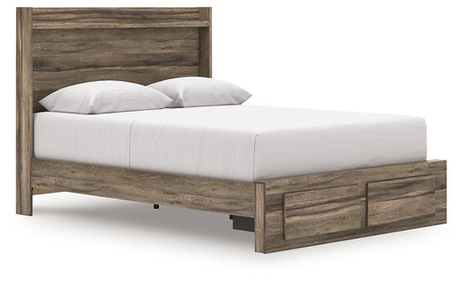Elbrim Panel Storage Bed - Abundant Home Collections