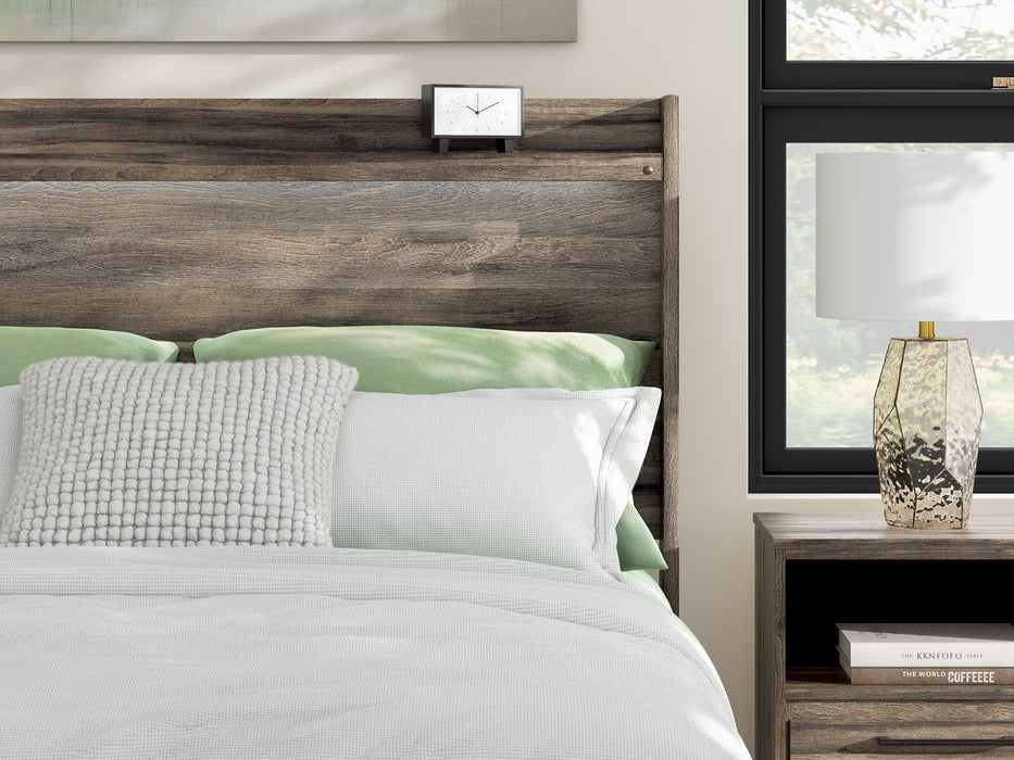Elbrim Panel Storage Bed - Abundant Home Collections