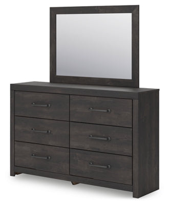 Hollivern Dresser and Mirror - Abundant Home Collections