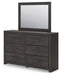 Hollivern Dresser and Mirror - Abundant Home Collections