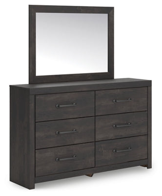 Hollivern Dresser and Mirror - Abundant Home Collections