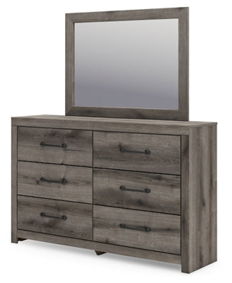 Graystorm Dresser and Mirror - Abundant Home Collections