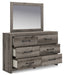 Graystorm Dresser and Mirror - Abundant Home Collections