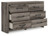 Graystorm Dresser and Mirror - Abundant Home Collections