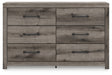 Graystorm Dresser and Mirror - Abundant Home Collections