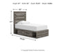 Graystorm Bed with Storage - Abundant Home Collections