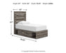 Graystorm Bed with Storage - Abundant Home Collections