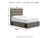 Graystorm Bed with Storage - Abundant Home Collections