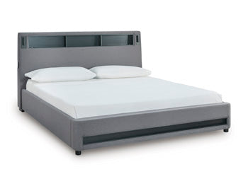 Verishaw Upholstered Bed - Abundant Home Collections