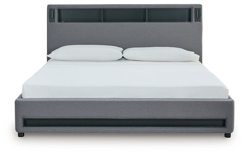 Verishaw Upholstered Bed - Abundant Home Collections