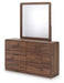 Fortlorn Dresser and Mirror - Abundant Home Collections