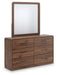 Fortlorn Dresser and Mirror - Abundant Home Collections