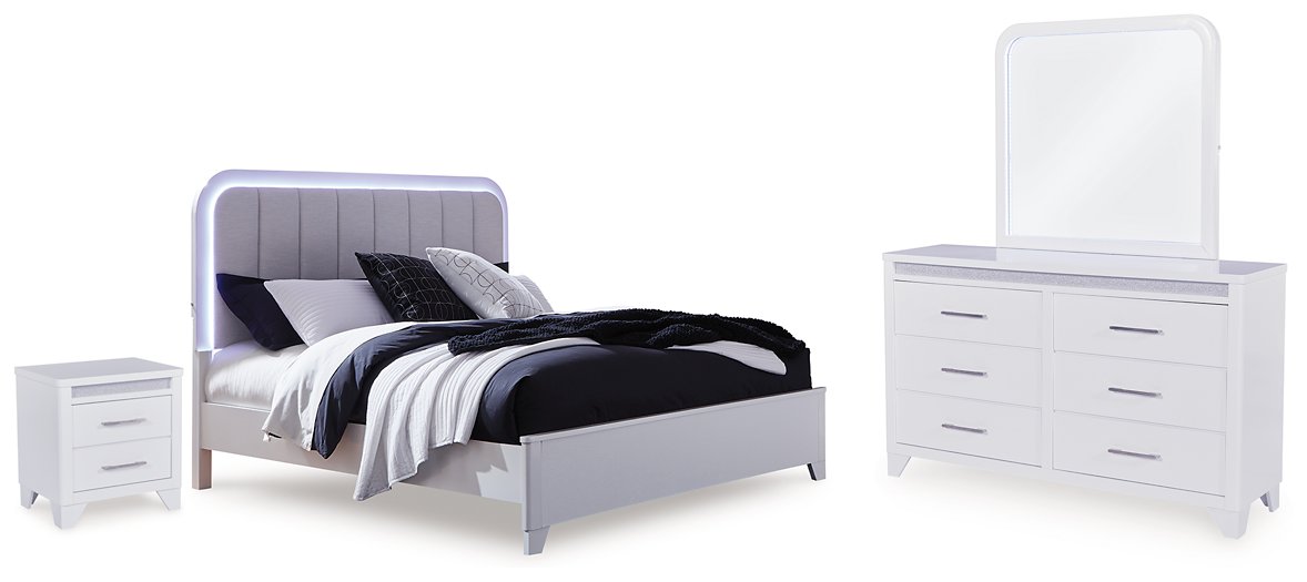Jarlee Upholstered Bed - Abundant Home Collections