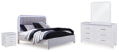 Jarlee Upholstered Bed - Abundant Home Collections