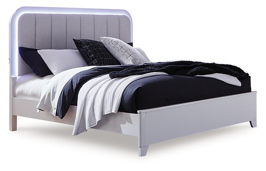 Jarlee Upholstered Bed - Abundant Home Collections