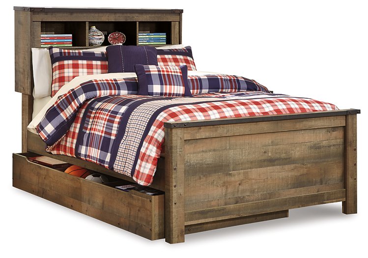 Trinell Bed with Storage - Abundant Home Collections