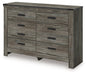 Frandern Dresser and Mirror - Abundant Home Collections