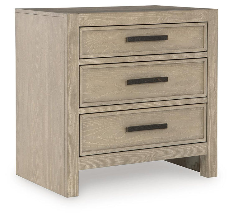 Calmoro 26" 3 Drawer Nightstand