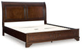 Trellington Sleigh Storage Bed - Abundant Home Collections