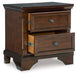 Trellington Nightstand - Abundant Home Collections
