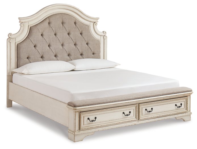 Realyn Upholstered Bed - Abundant Home Collections