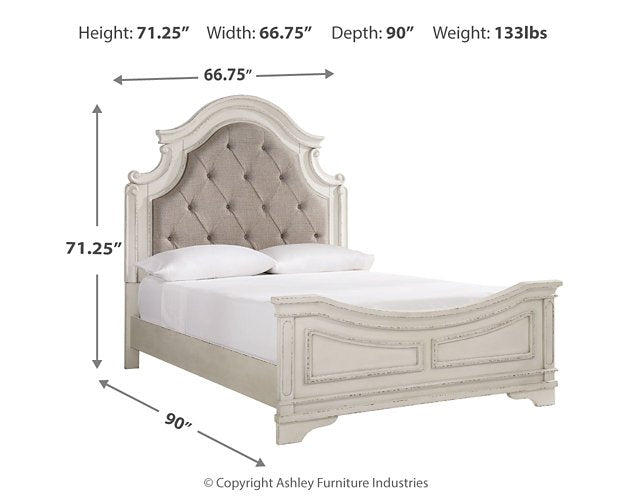 Realyn Upholstered Bed - Abundant Home Collections
